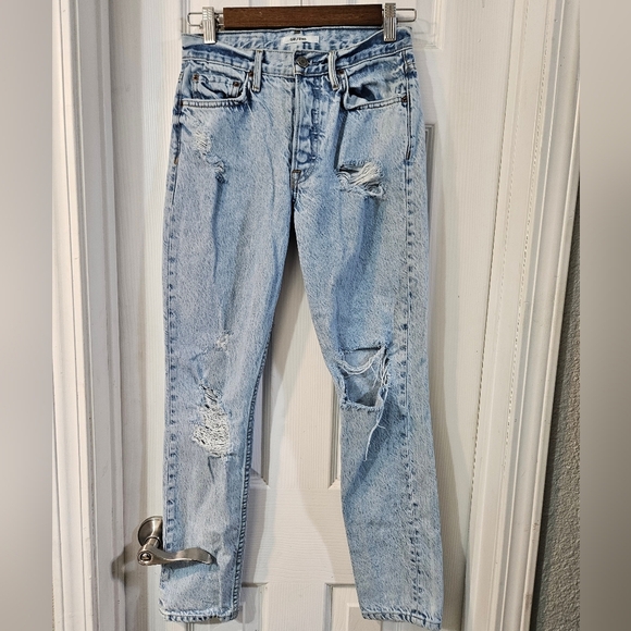 GRLFRND Karolina High Waist Jean Palladium - Picture 3 of 9